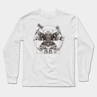 Vitruvian Dwarf Long Sleeve T-Shirt